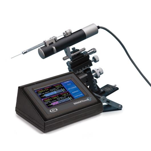 UMP3T-2, Microinjection Syringe Pump, UltraMicroPump3 (two) and SMARTouch Controller