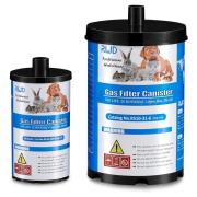 Gas filter canister
