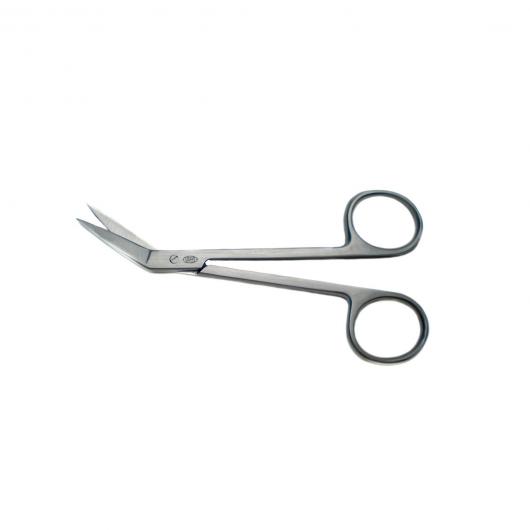 503248, Wilmer Iris Scissors, 10.5cm, Angled