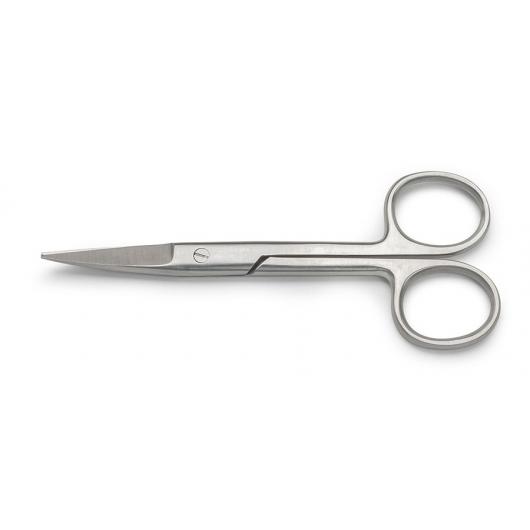 501755-G, Operating Scissors, Curved, 11.5cm, Sharp/Sharp, German