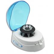 Mini centrifuge, blue lid, 2 rotors, 110v