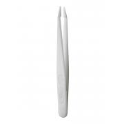 Plastic forceps - smooth, blunt straight, 11.5 cm