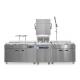 MITO washer with additional modules: bottle emptying station and bottle module filling