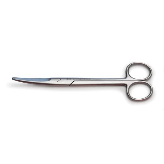 501752-G, Mayo Scissors, 17 cm, Curved, German