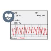 Pulse oximeter and rat & mouse heart rate monitor module - MouseSTAT®, for PhysioSuite system