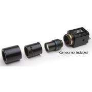 C-mount to eyepiece adapter kit for 1/3" & 1/2" video cameras