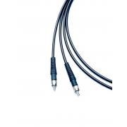 Anti-solarization fiber optic cables