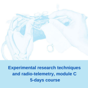 Experimental research techniques and radio-telemetry in small rodents, course, module C 5-days