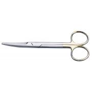 Mayo scissors, 14  cm, curved, Tungsten Carbide
