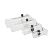 Tube rodent holders, horizontal/vertical