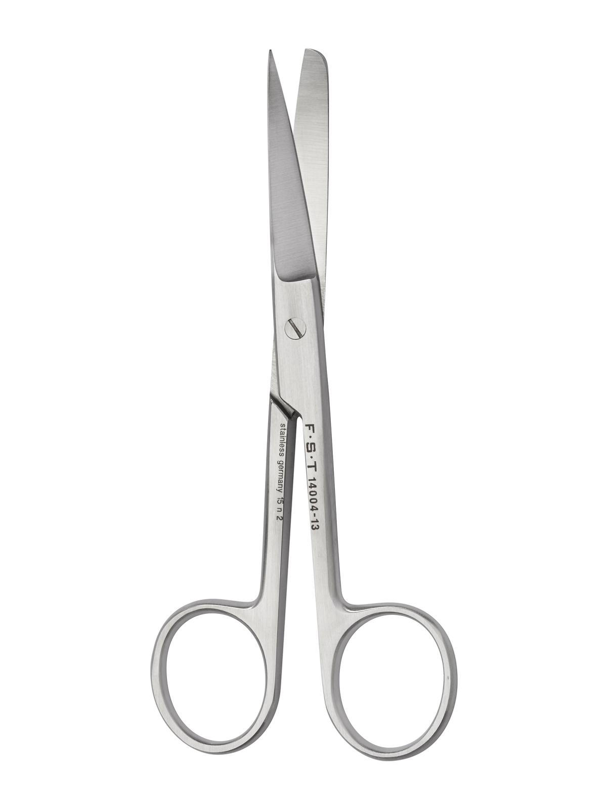 Fine Science Tools Surgical Scissors, Serrated, Stainless Steel