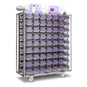 NexGen LoProfile IVC Mouse Rack, 60 Cages, SHR Water, with EcoFlo Rack-Mounted Blowers