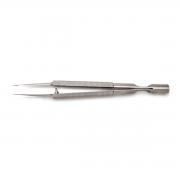 Round hollow handled forceps