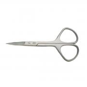 Dissecting miniature scissors, 9,5 cm, straight, square handle, fine tips