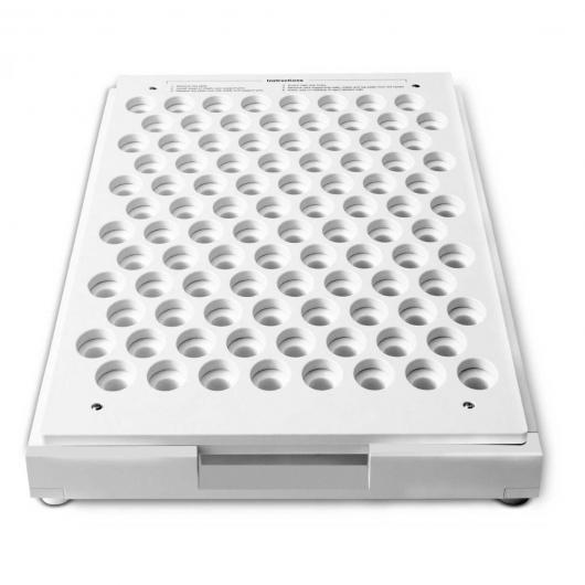505430, Chad Rack for Eppendorf Vials with 10 Sheets of Chads