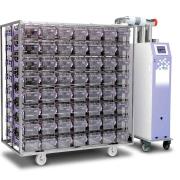 NexGen LoProfile IVC Mouse Rack, 60 Cages, No H2O, with EcoFlo Tower Blower