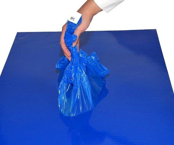 30 Blatt-Reinraum klebriger Mats For Construction Polyethylene