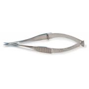 Vannas scissors, 8  cm (3,5"), straight, 5 mm blades, stainless steel