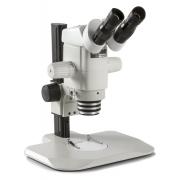 Precision stereo zoom binocular microscope (IV)on track stand
