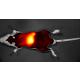 Nude mouse image taken 6 hours after injection of drug delivery material labeled with ICG into tail vein