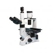 Inverted trinocular microscope