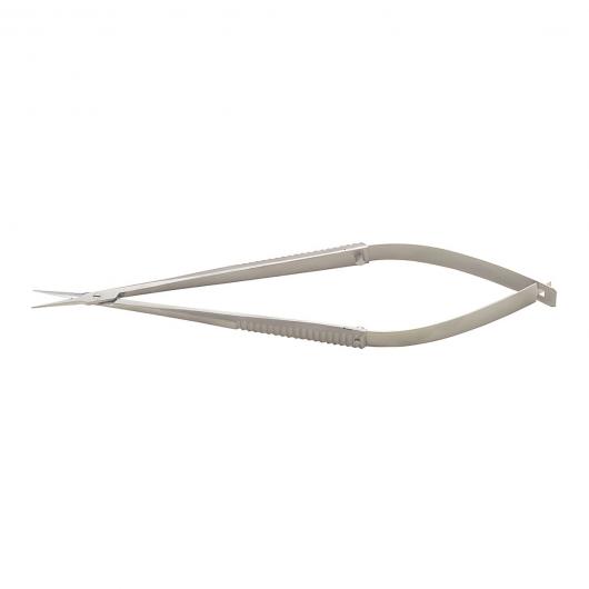 14125, Spring Scissors, 12 cm, Extra Fine Tips, Straight