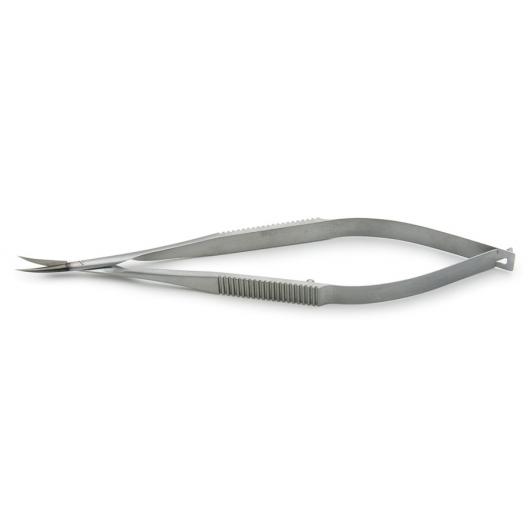 503364, Micro Scissors, 12 cm, Diamond Coated Blades Curved