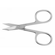 WPI Swiss scissors, 9 cm, curved, beveled tips