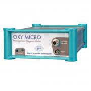 Fiber optic oxygen meter for microsensors