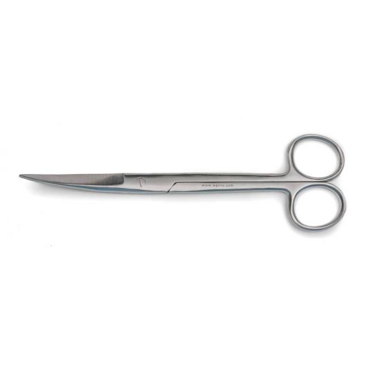 501231, Operating Scissors, 18cm, Sharp/Sharp, Curved