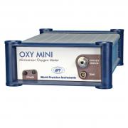 Fiber optic oxygen meter for minisensors