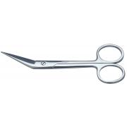 Operating scissors, 14 cm, angled