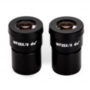 Wide field 25x eyepieces (pair)