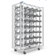 Sani-Rack, Steam or Dry Heat* cage sterilization